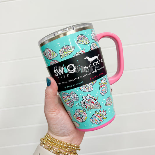 Miami Nice 18 oz SCOUT x Swig Mug – Calligraphy Creations In KY