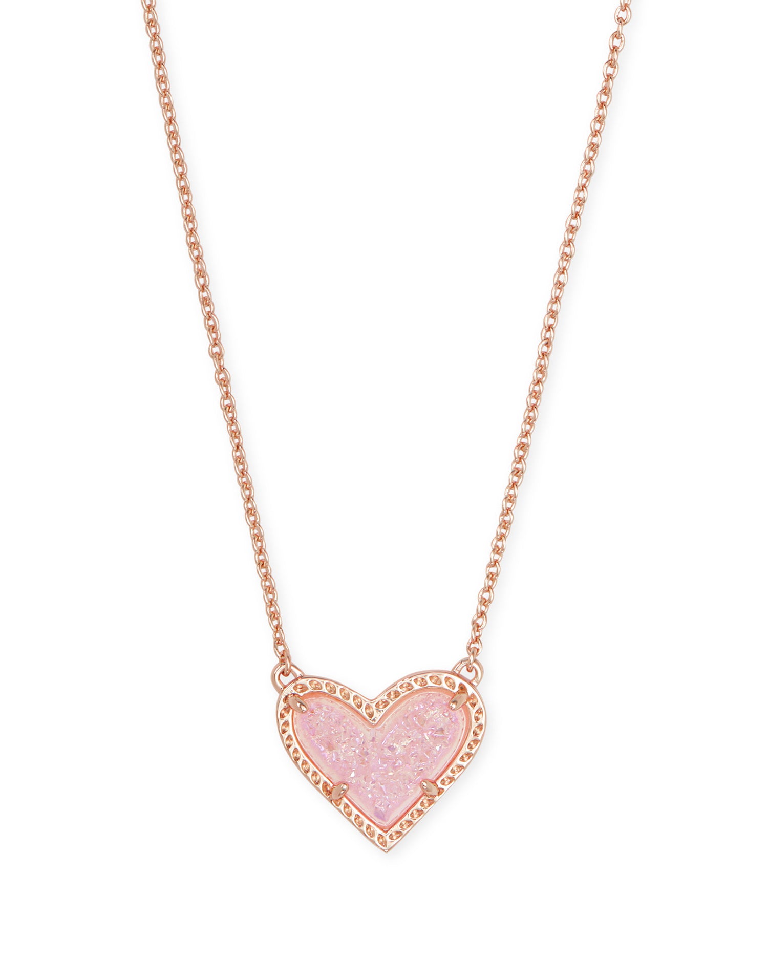 kendra scott necklace rose gold