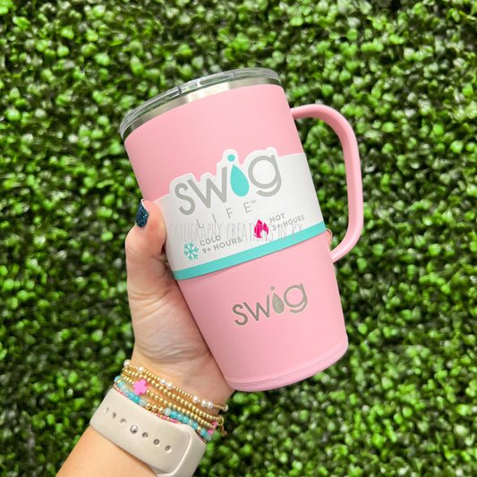 Swig - 18 oz Travel Mug - Matte Hot Pink