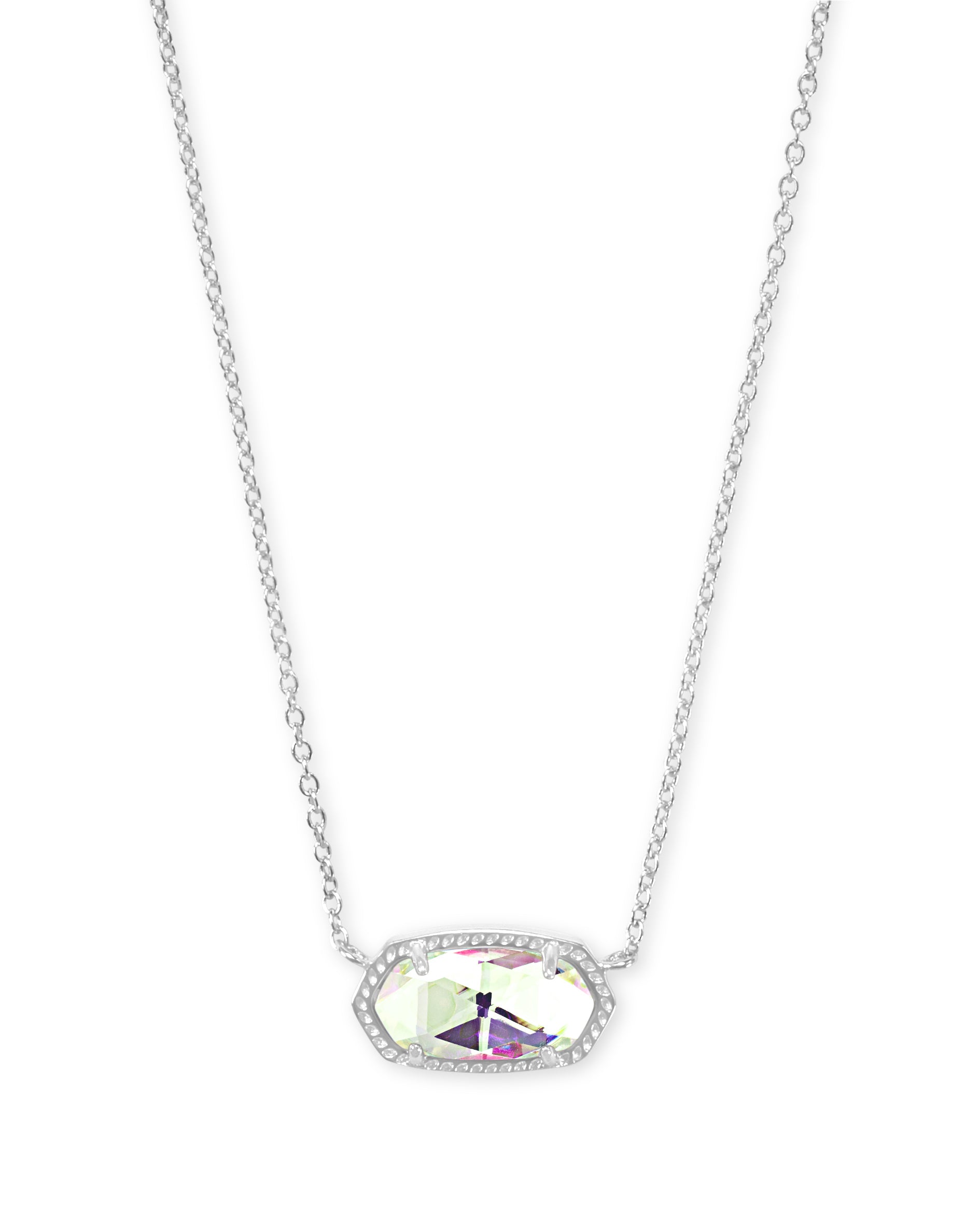 Kendra Scott Elisa Unicorn Short Pendant Necklace - Rhodium