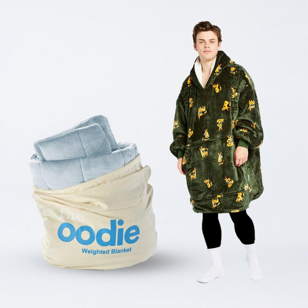 Oodie Blue Weighted Blanket Bundle – The Oodie USA