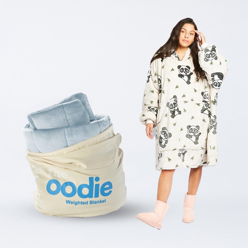 Oodie Blue Weighted Blanket Bundle – The Oodie USA