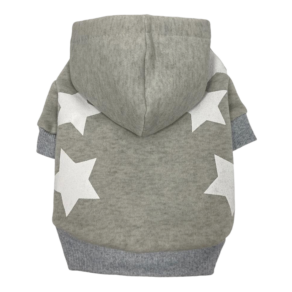 star hoody - grey