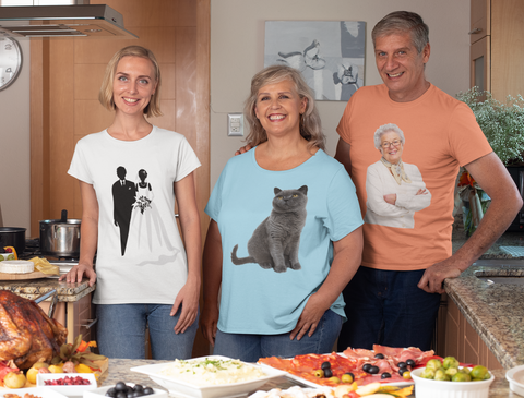 personalized shirts used as gifts
