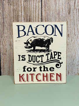 Bacon Kitchen Sign