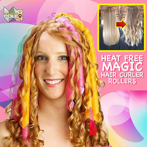 Heat Free Magic Hair Curler Rollers Treasurepole