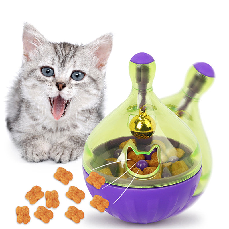 cat toy treat dispenser