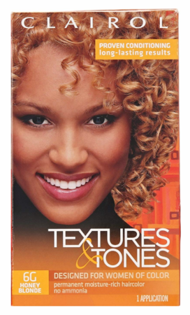 Clairol Textures Tones Permanent Creme Hair Color Honey Blonde