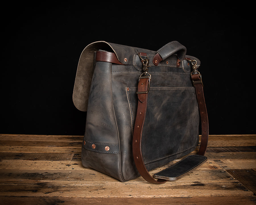charcoal rough & tough leather