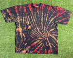 Reverse Tie Dye Swirl T-shirt (X-Large)