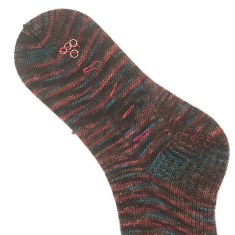 Sock foot - Knit with Riverside Studios Supersock, colour "Yang"