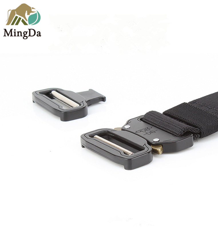 Nylon Belt With Cobra Buckle - mingdahardware