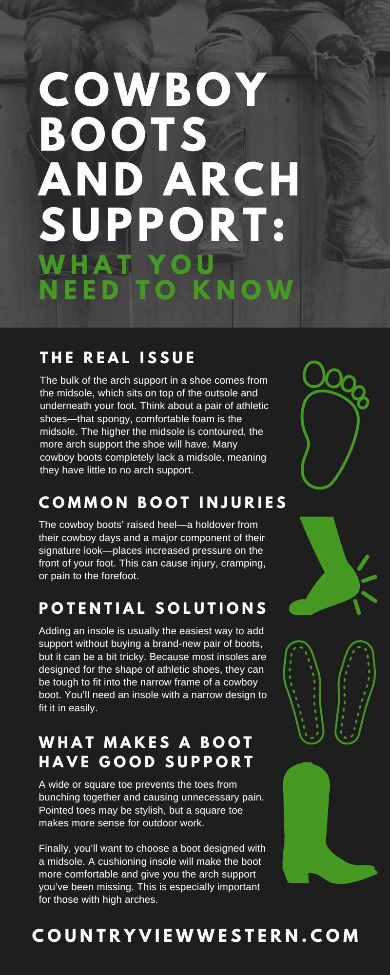7 Comfiest Cowboy Boots for Pain-Free Plantar Fasciitis - Horse Rookie