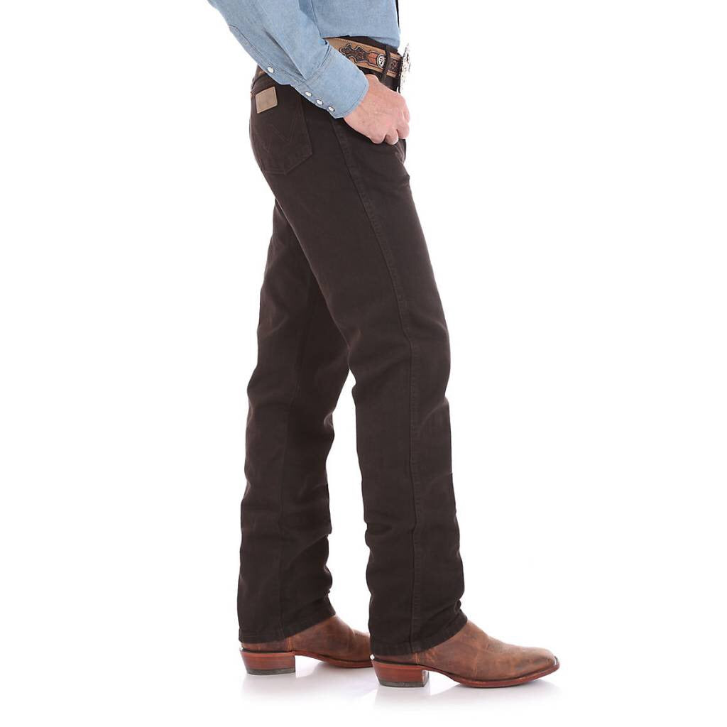 Men's Wrangler Black Chocolate Cowboy Cut Original Fit Jeans – Baughman's  Western Outfitters