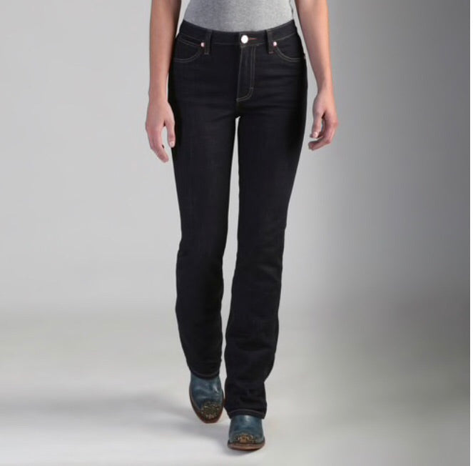 Women's Wrangler Retro Dark Wash Jeans – Baughman's Western Outfitters