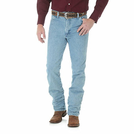 Men's Wrangler Antique Wash Cowboy Cut Slim Fit Jeans – Baughman's Western  Outfitters