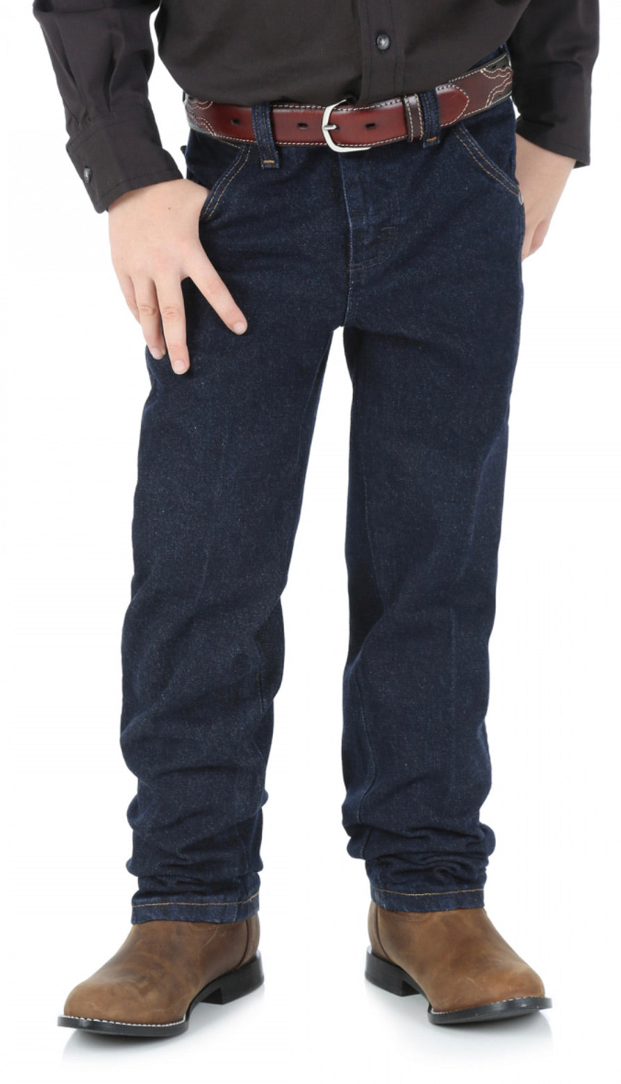 Boy's Wrangler Silver Edition Cowboy Cut Original Fit Jeans (Sizes 1-7 –  Baughman's Western Outfitters
