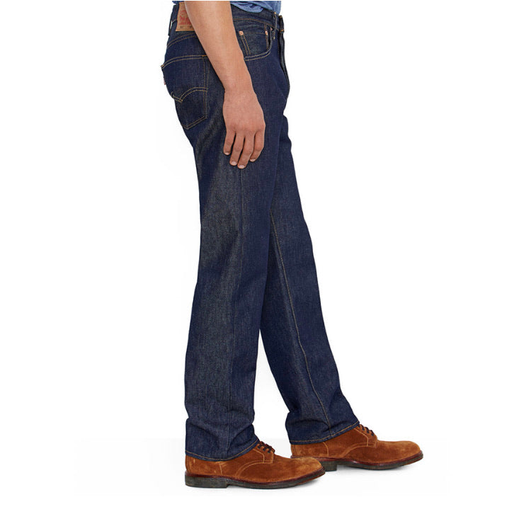 Men's Levi's 501 Original Shrink To Fit Rigid Jeans – Baughman's Western  Outfitters