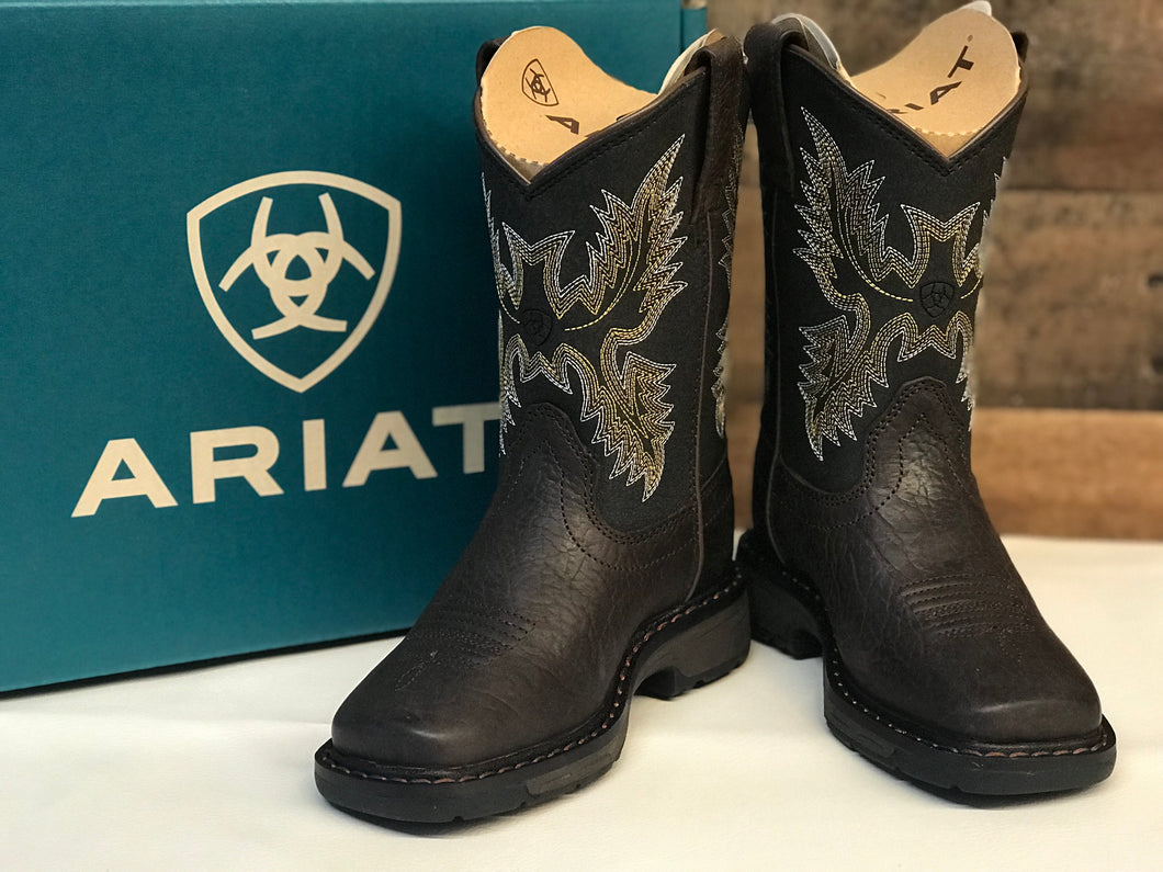 Kid's Ariat Wide Square WorkHog 