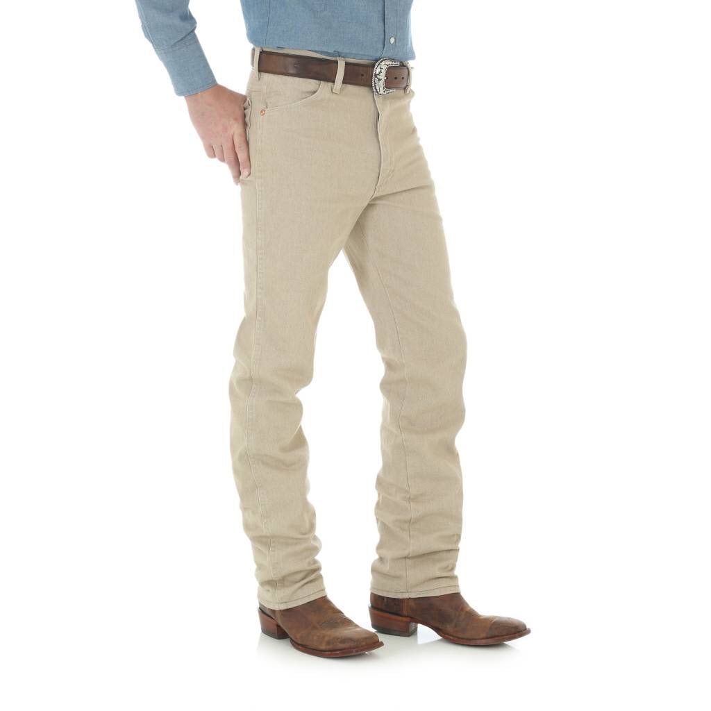 Men's Wrangler Tan Cowboy Cut Slim Fit Jeans – Baughman's Western Outfitters