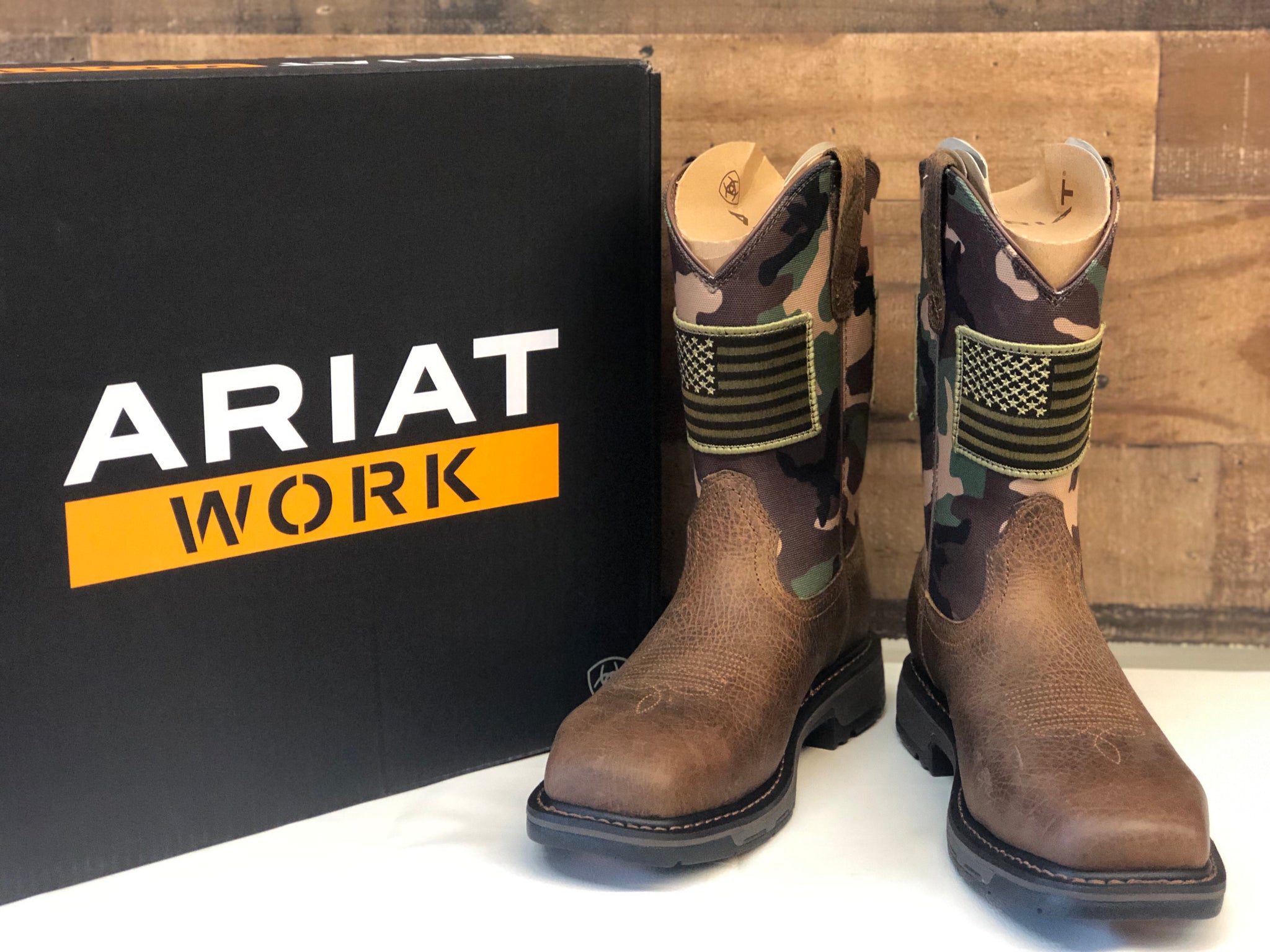 Ariat WorkHog Patriot Steel Toe Boots 
