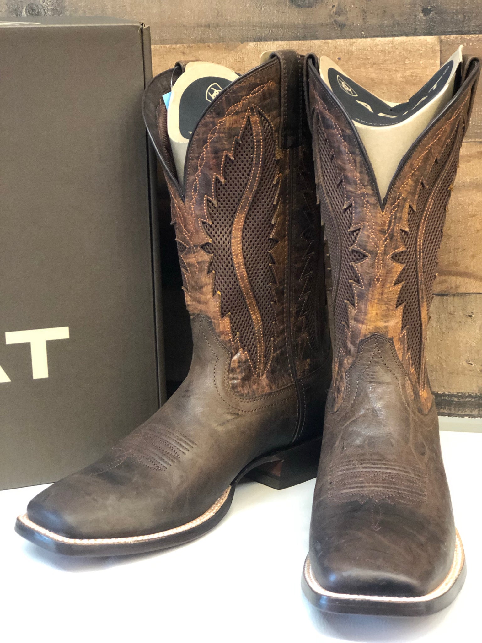 Ariat Brown VentTEK Square Toe Boot 