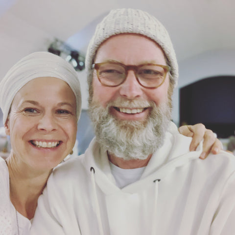 Wim en Annemieke tijdens Witte tanra yoga in Hamburg