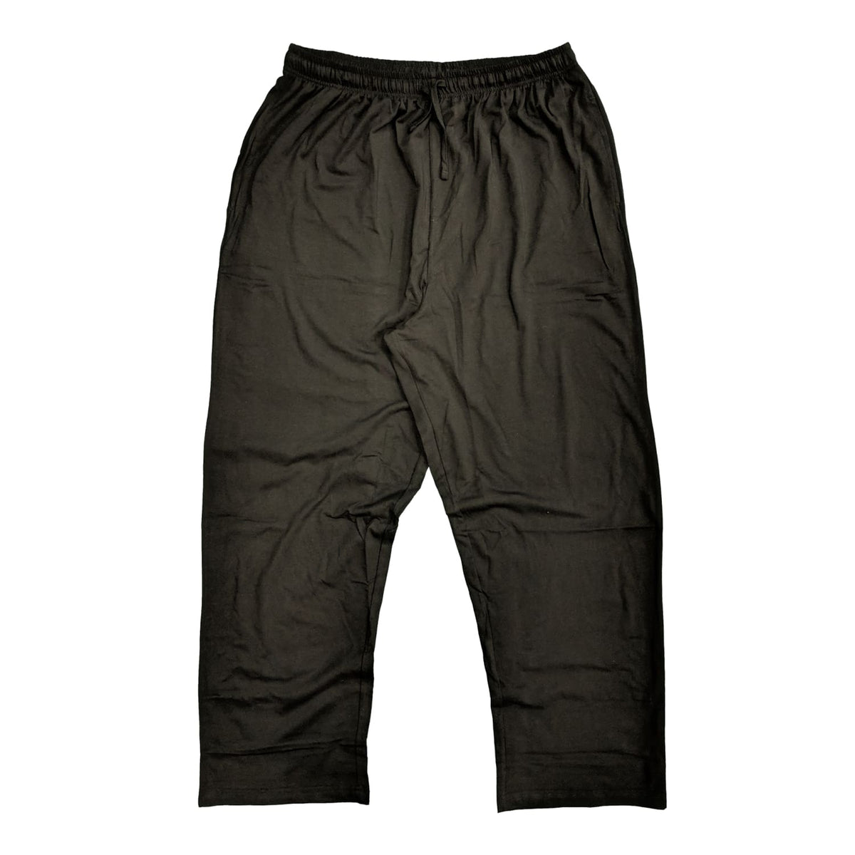 Big Men's Espionage Lounge Joggers - PJ092 - Black | 2XL to 6XL - fatboys95