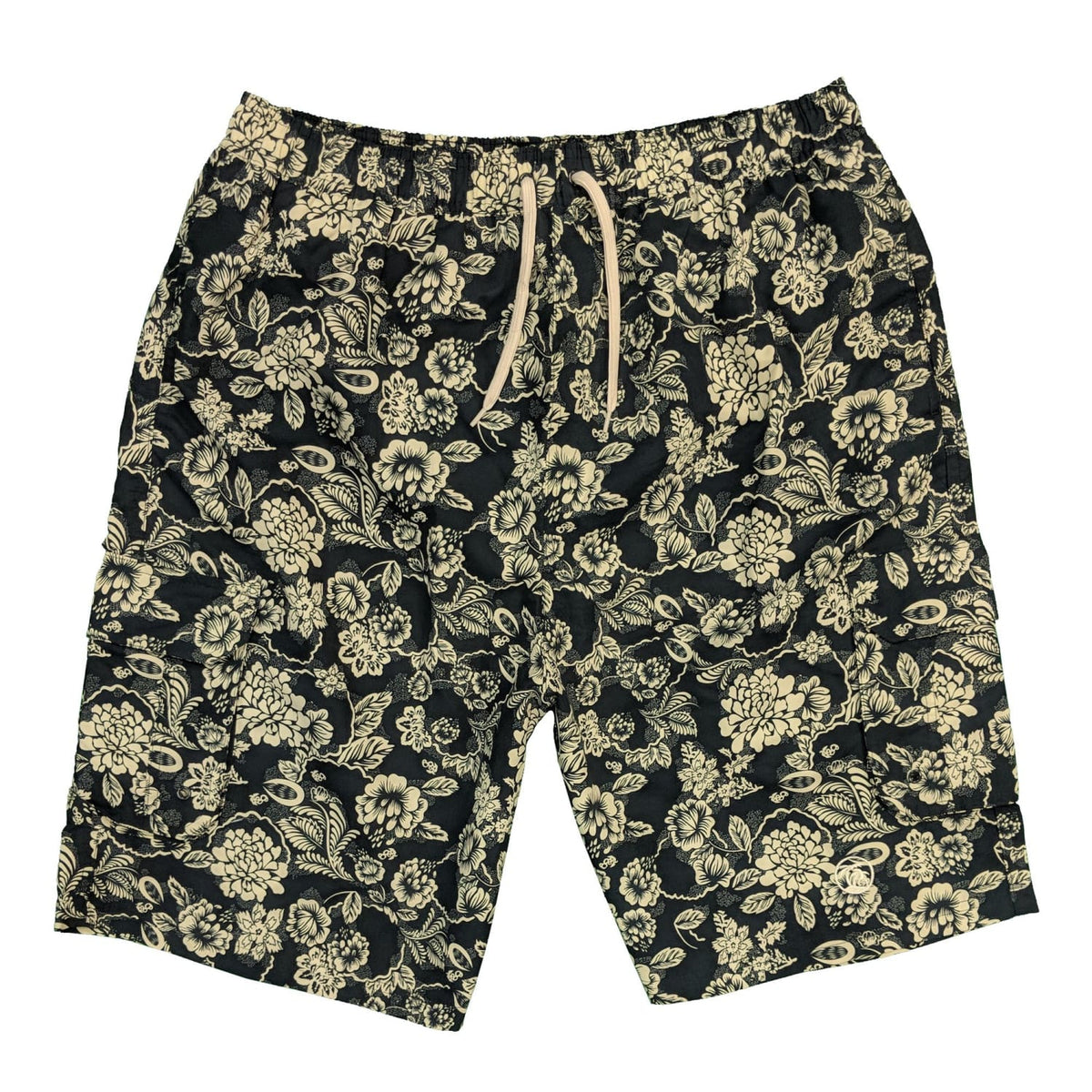 Big Men's Espionage Swim Shorts - SW044 - Navy Floral | 2XL to 6XL ...