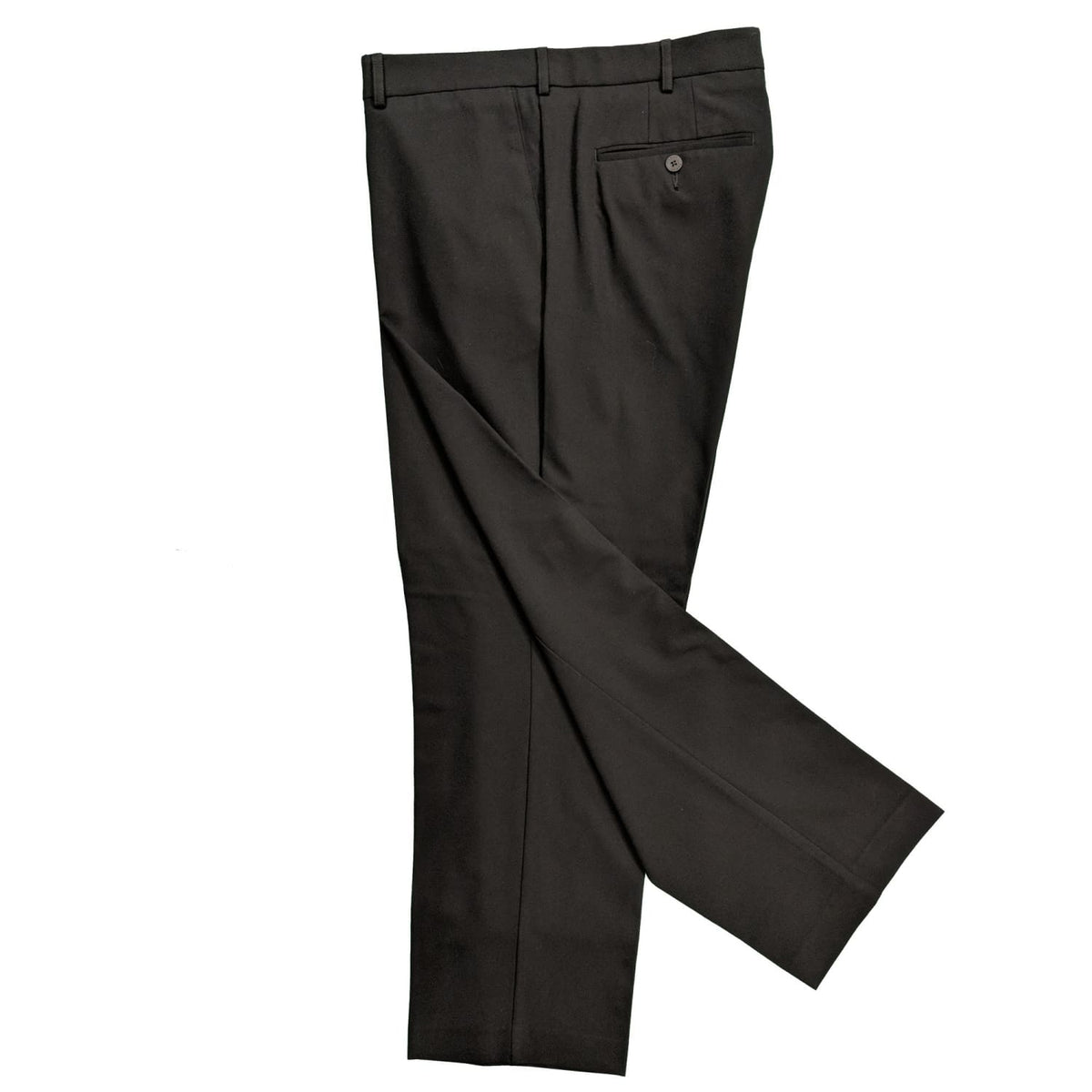 Big Men's Farah Trousers - Roachman Stretch - Black | 42