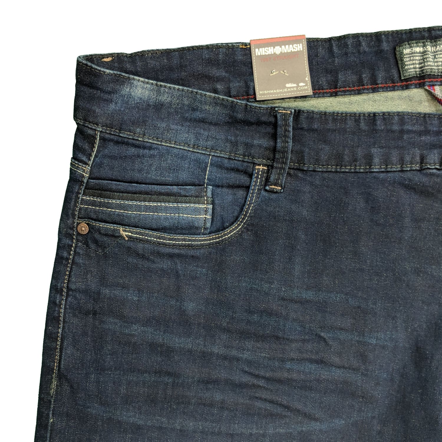 Big Men's Mish Mash Jeans - 1987 Salvation Dark - Indigo | 44