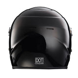 Champion R76 Youth Full Face Auto Racing Helmet with Extra Size Pads  for S, M, & L (Black)