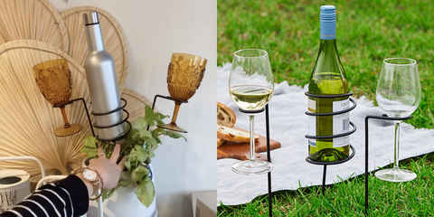 Picnic Wire Wine Set