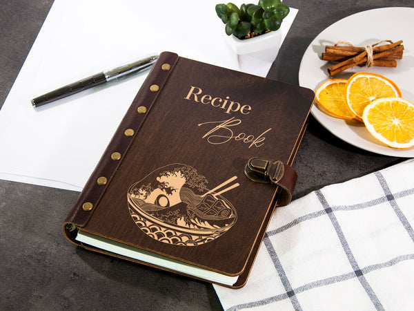 Wooden Recipe Book to Write in, Teachers' Day Gift, Personalized Recipe  Journal, Easter Gift by Enjoy The Wood