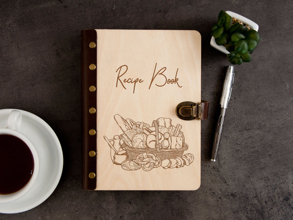 Personalized Cooking Gifts - Custom Recipe Book for Bakers –  WoodPresentStudio