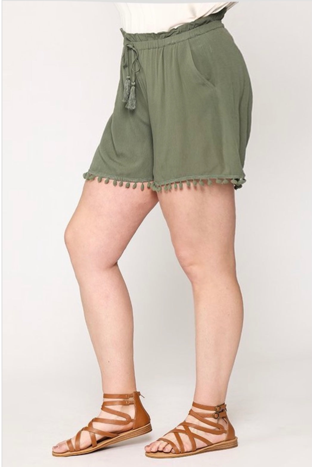 Wesley Woven Shorts - Corinne Boutique Family Owned and Operated USA
