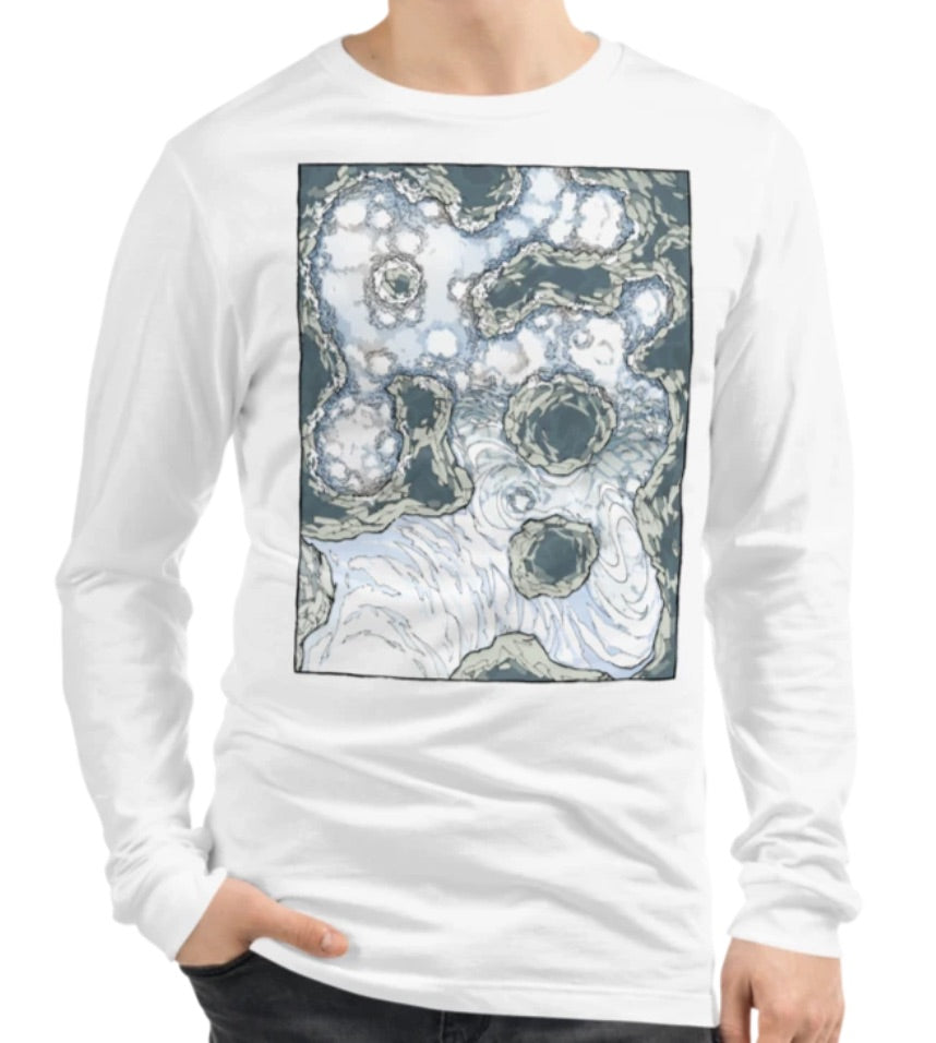 Yeti Lair Premium Long Sleeve T-Shirt for D&D players