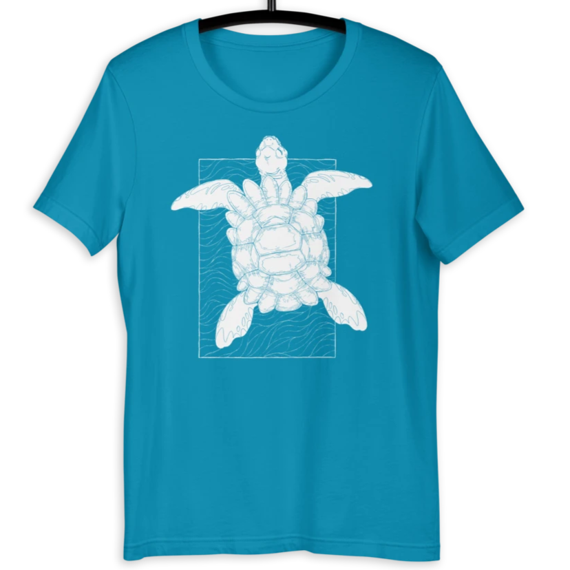 Astral Turtle T-Shirt for RPG Tabletop player