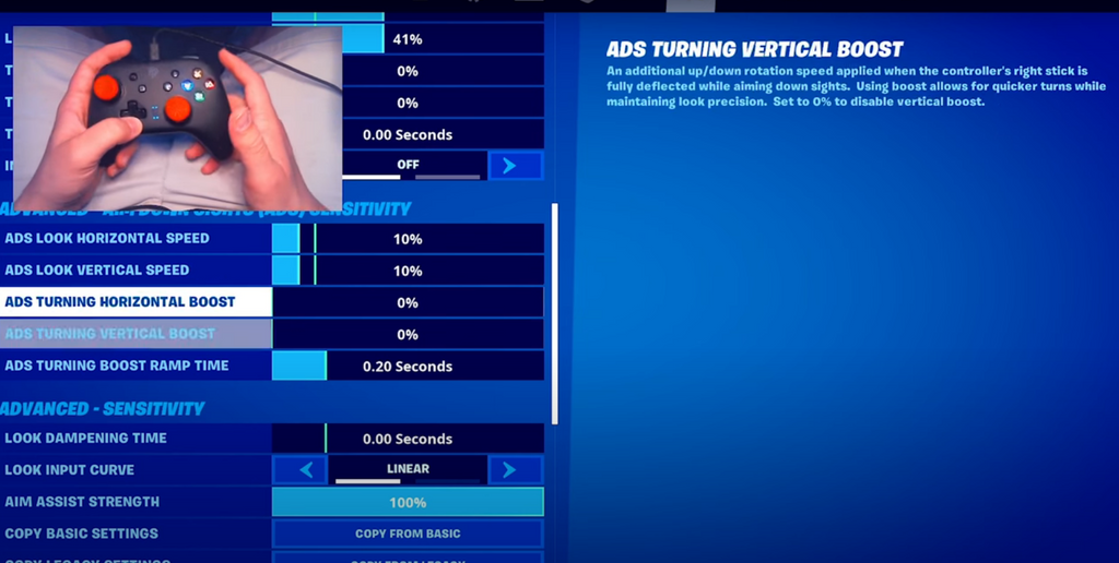 The BEST SETTINGS for 2022 Fortnite  Settings/Sensitivity LINEAR *AIMBOT*  Controller Xbox/PS5🎮 