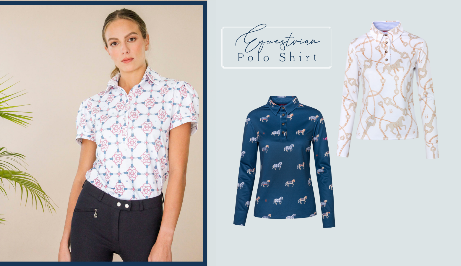 Equestrian Polo Shirt: For the Mom Who Loves A Classic Look