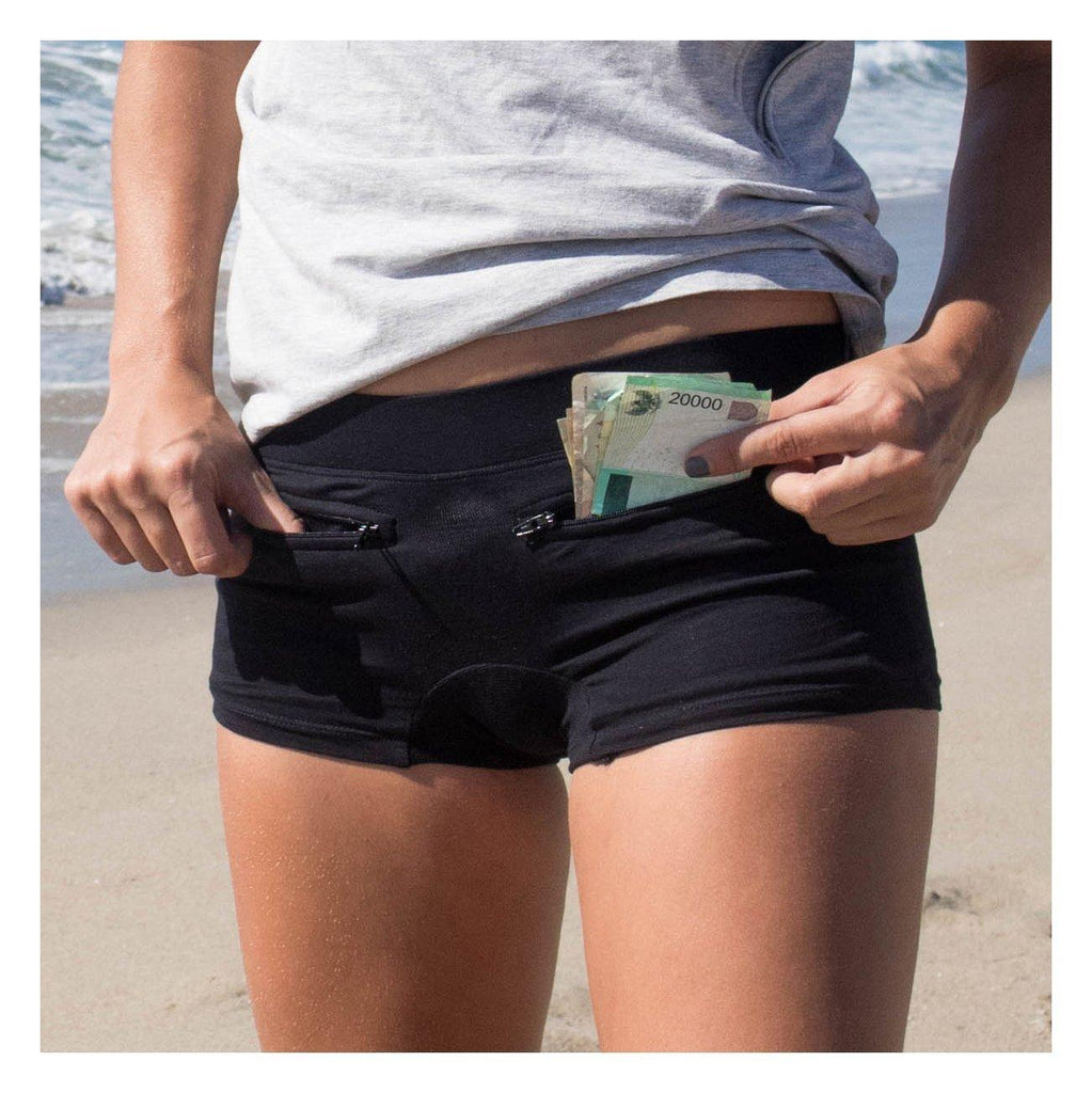 travel panties with pockets