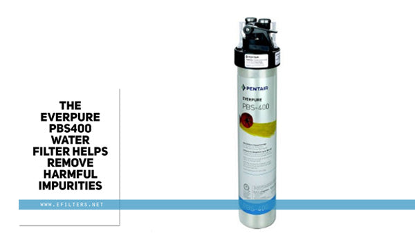 The Everpure PBS400 Water Filter helps remove harmful impurities.