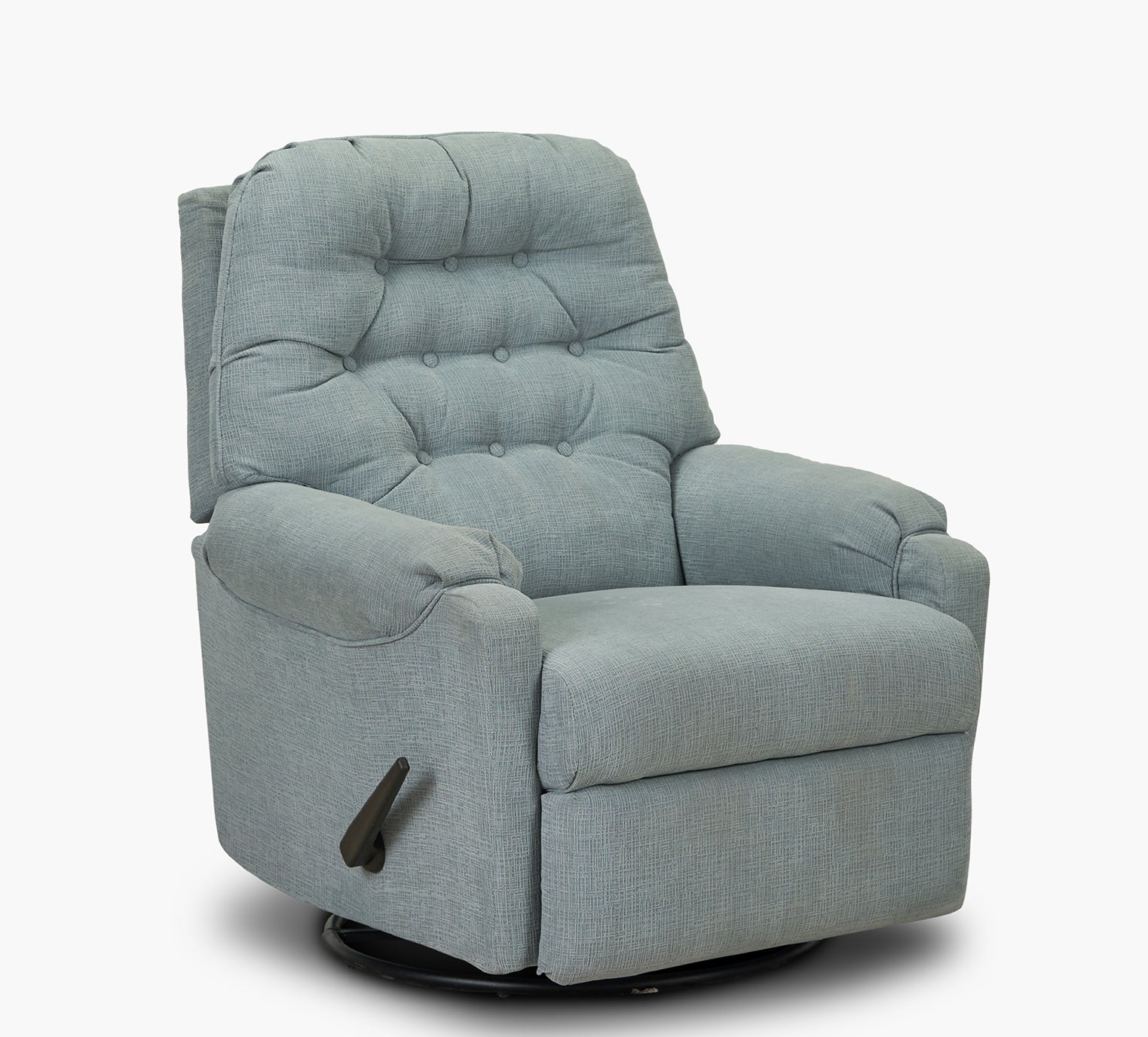 grey swivel rocker recliner