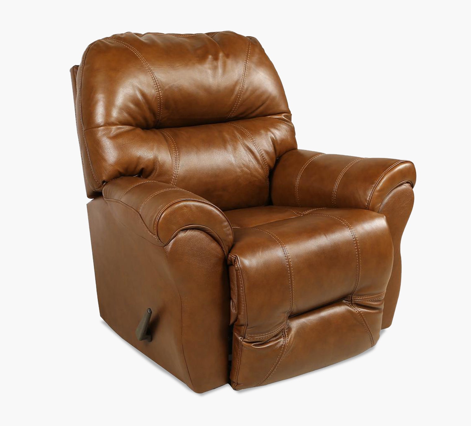 leather swivel rocking chair