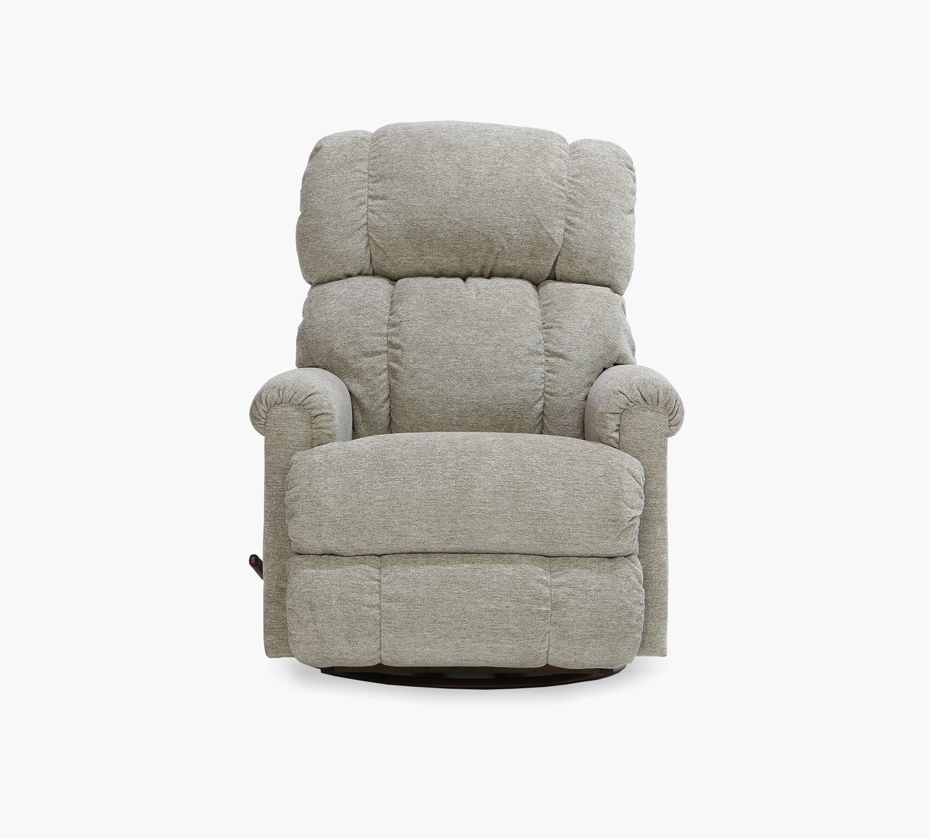 beige swivel rocker recliner