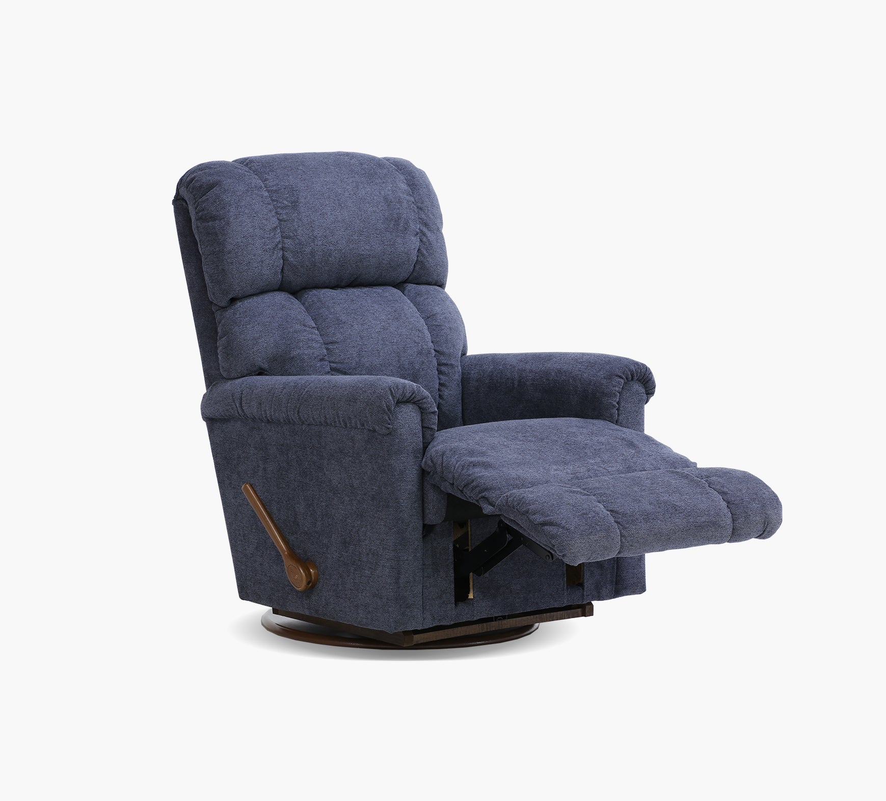 denim swivel chair