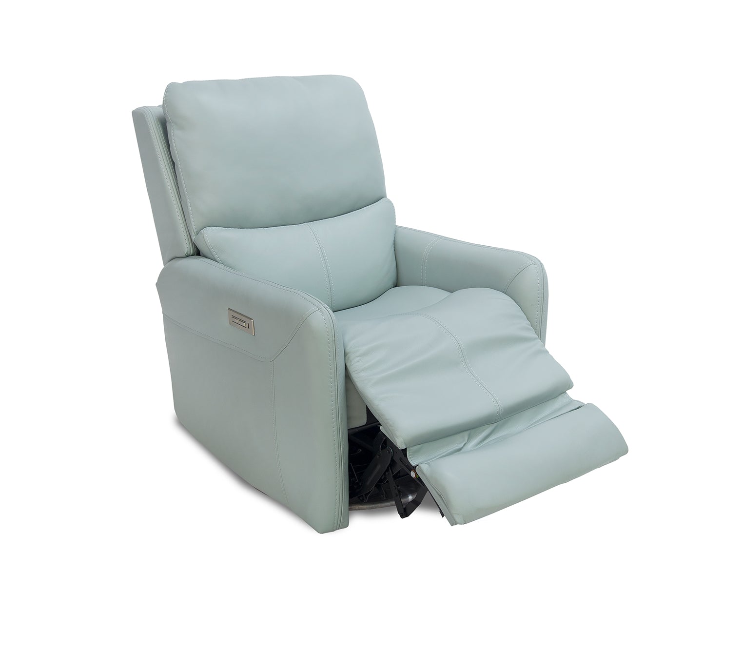 grey padded sun lounger