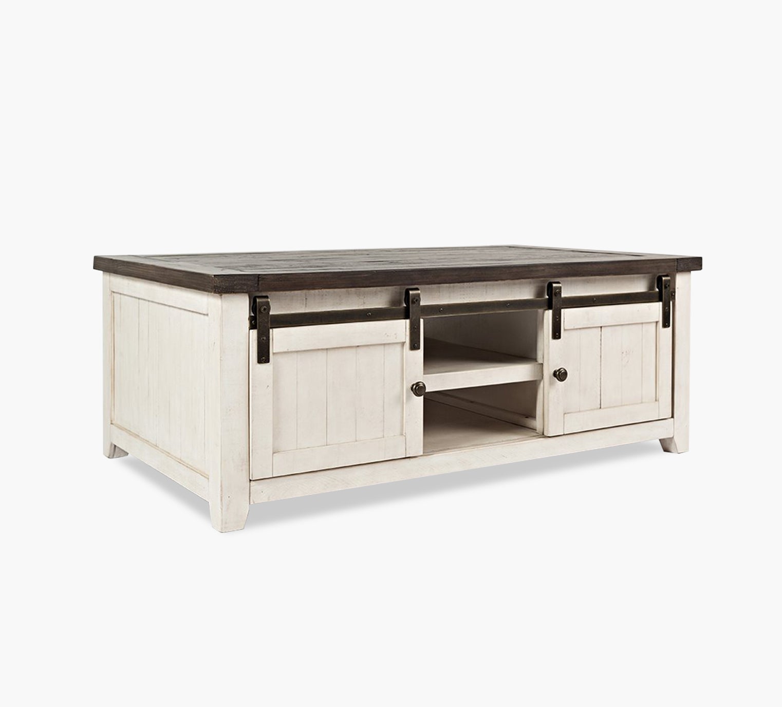 Madison County Two Tone Cocktail Table Kanes Furniture