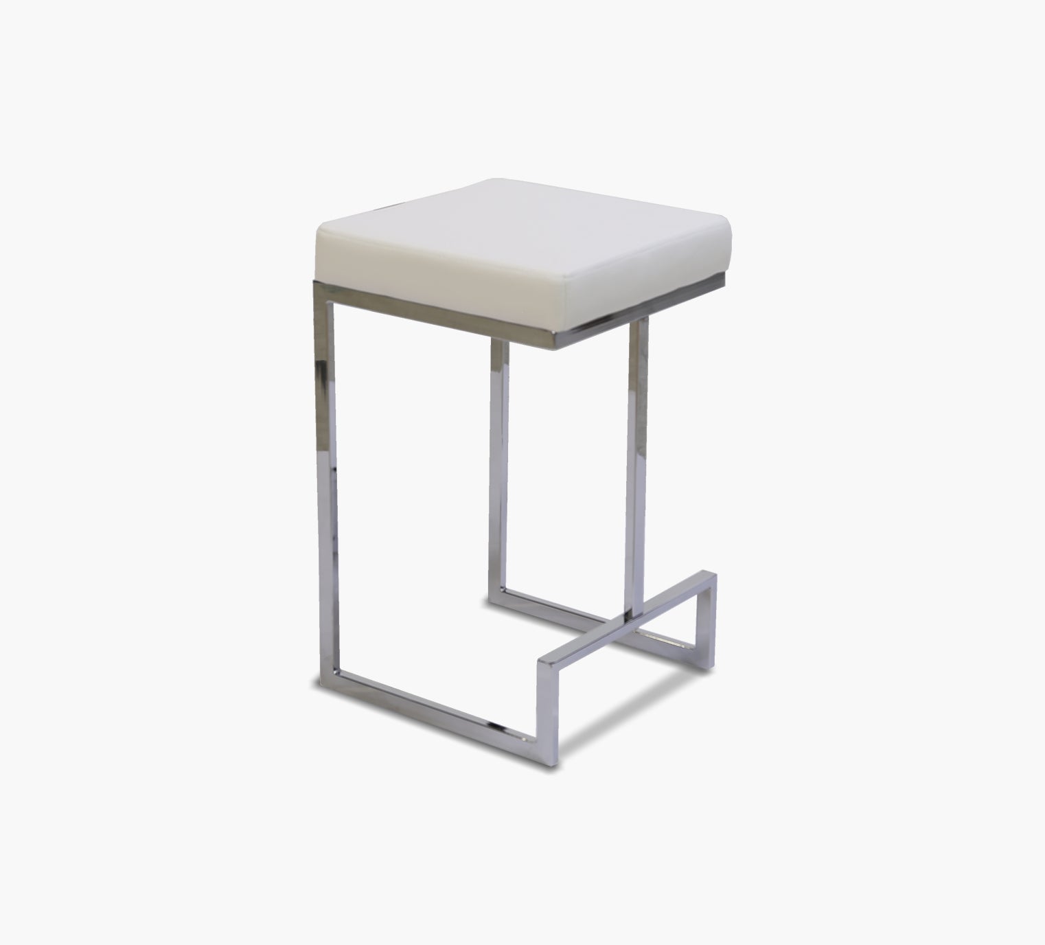 Trissino White Backless Counter Stool Kane S Furniture