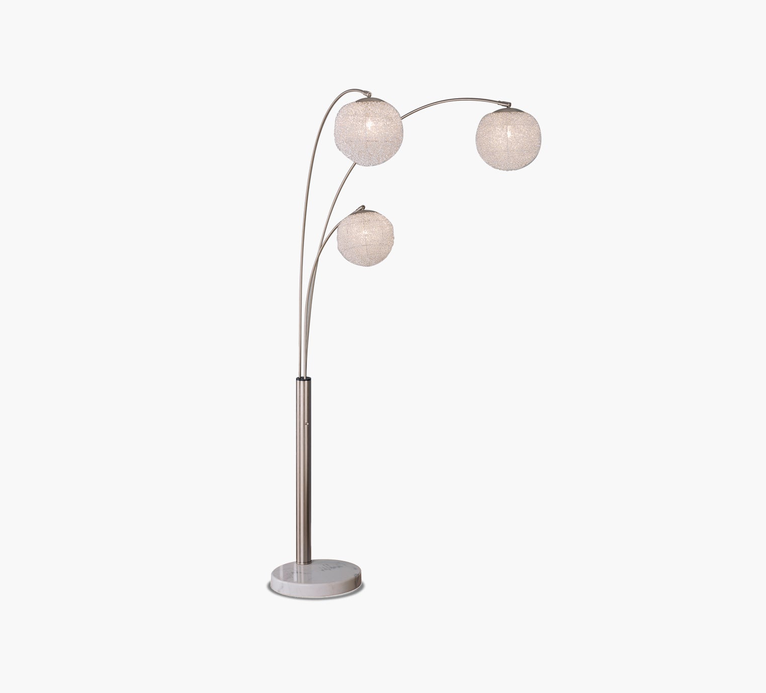 3 Light Arc Floor Lamp - Kane's Furniture